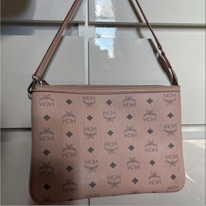 MCM Light Pink Shoulder Bag